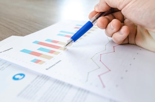graficas sobre papel